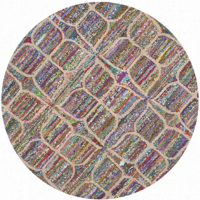 Safavieh Nantucket Conteemporary Rug - Round 6'