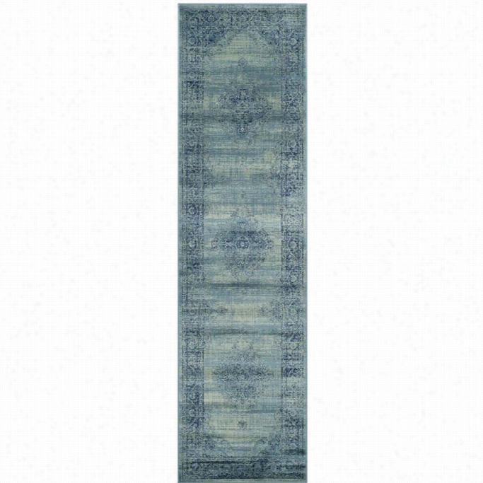 Safavieh Vintage Turquoise Traidtional Rug - Runner 2' 2x 10'