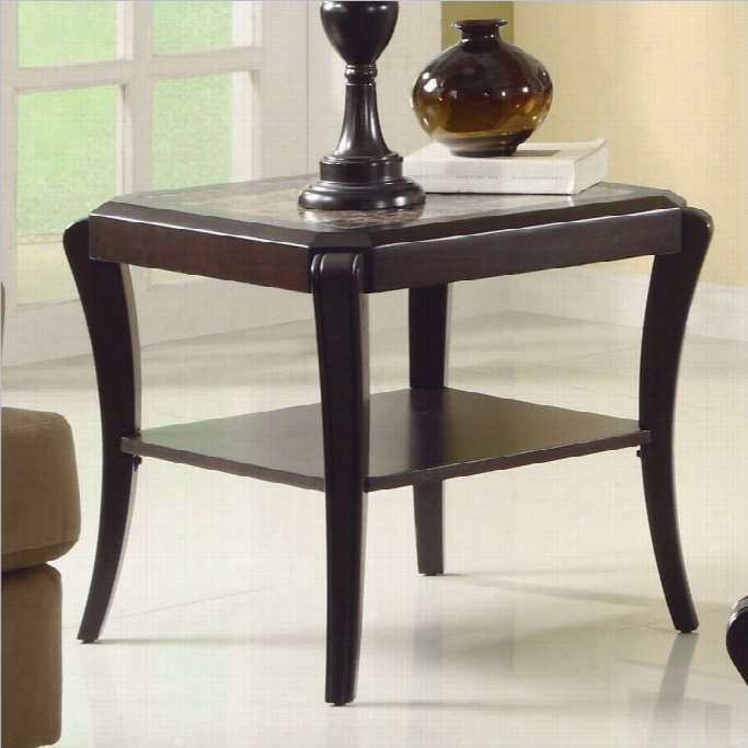Trent Home Q.pfifer End Table In Espresso