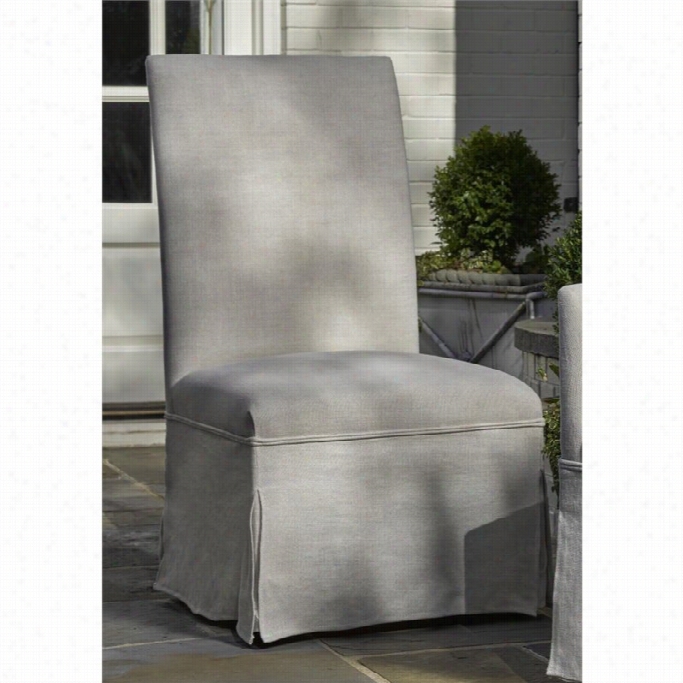 Universal Furniture Sojourn Upholstered Dining Chair In Summer White