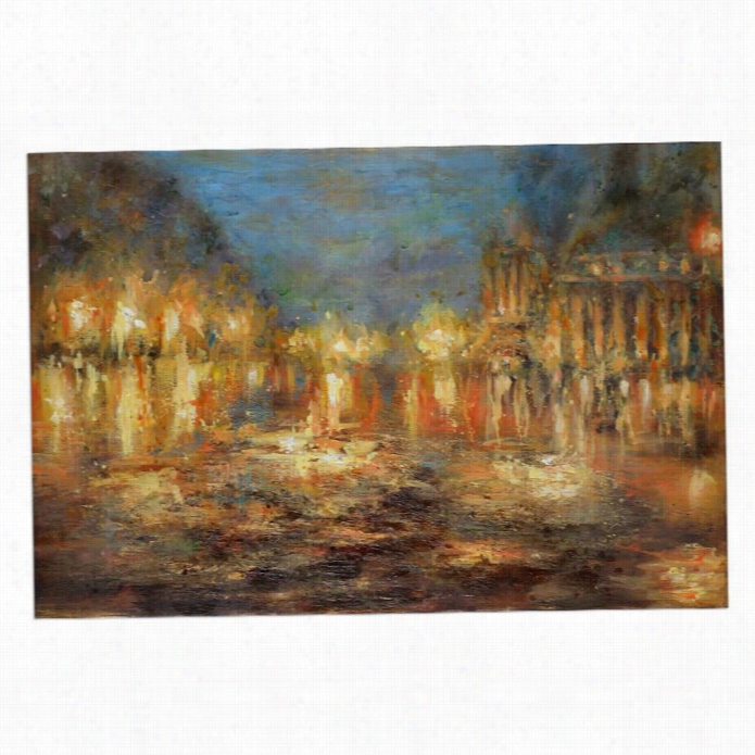 Uttermost Lights Of The City  Astract Art