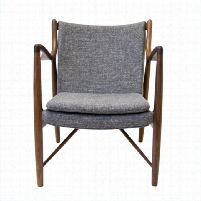 Aeon Furniture Syracuse Lounge Chair In Gray