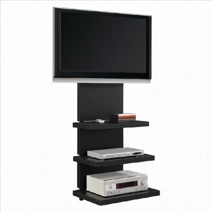 Altra Furrniture Hollow Core Altramount Tv Stand In Black