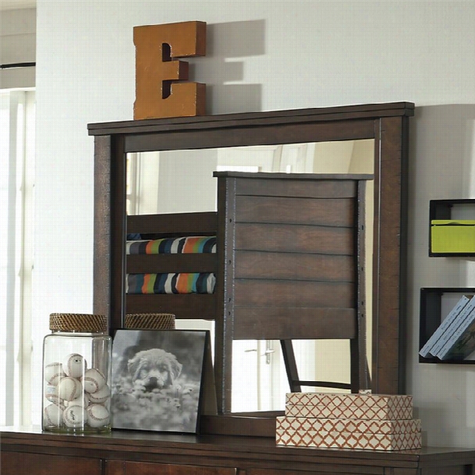 Ashley Laidville Bedrooom Mirror In Rusit Cbrown