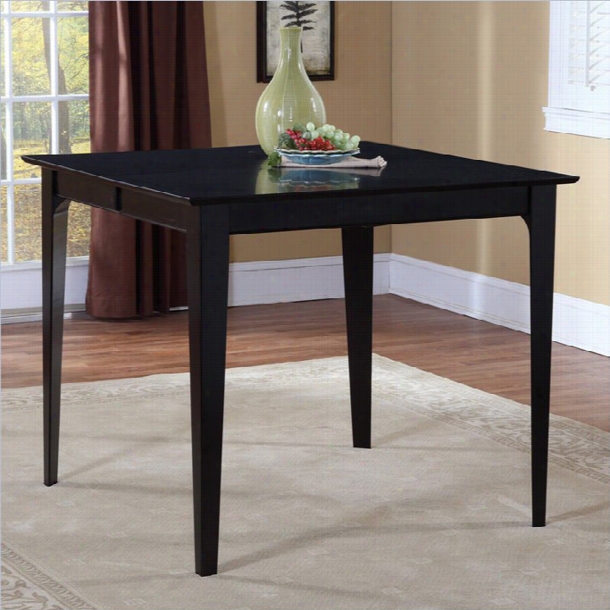 Atlantic Furniture Montreal Dining Table In Espresso