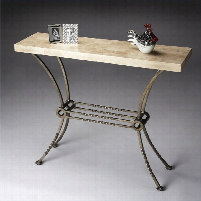 Butler Specialty Console Table In Metalworks