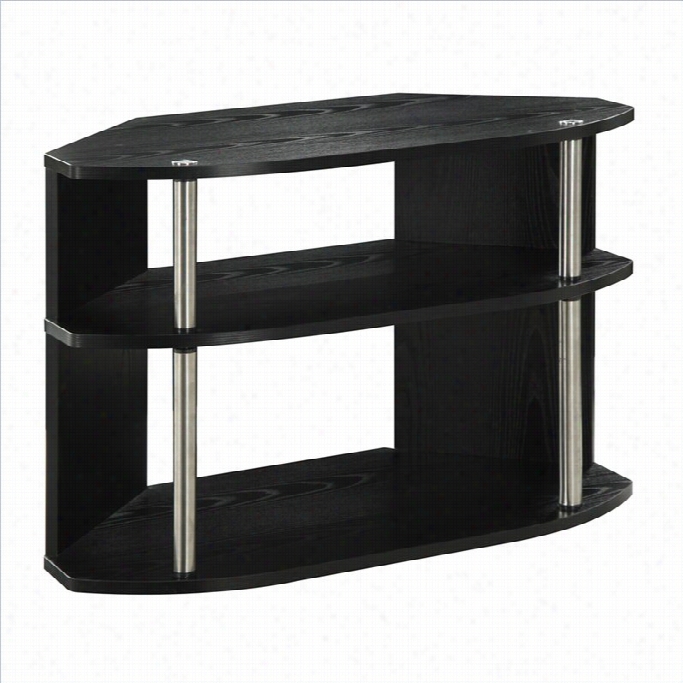 Convenience Concepts Designs2go 32 S Wivel Tv Stand In Black