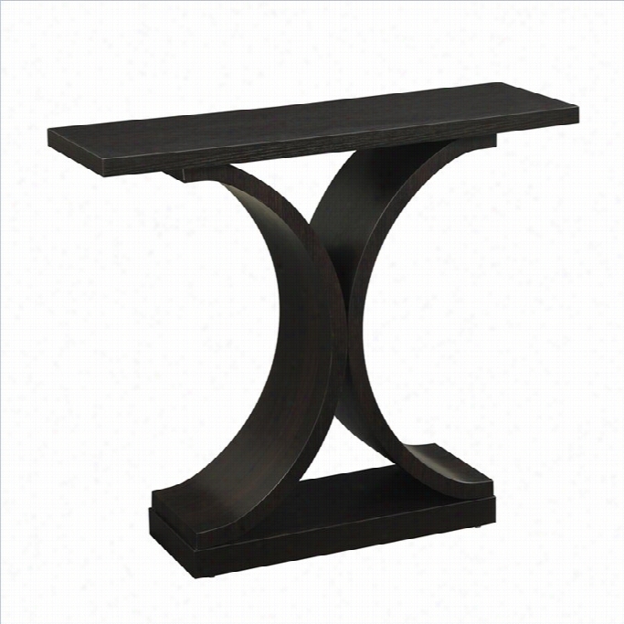 Convenience Concepts Newport Infiniity Console Table - Esspresso