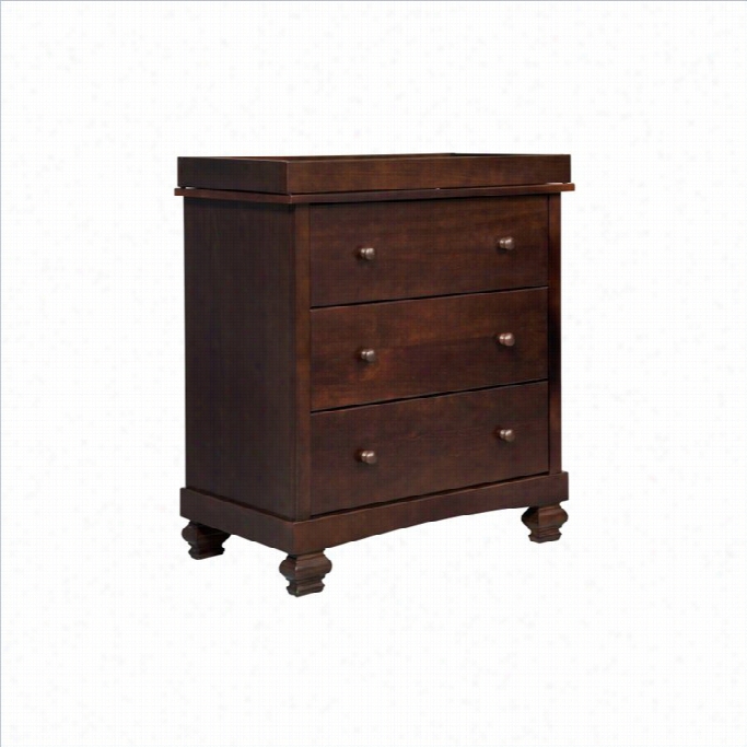 Davinci Clover 3-drawer Chanyer Dreszer In Espresso