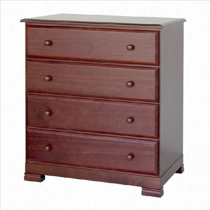 Davinci Kalani 4 Drawer Chest In Cherry Finish