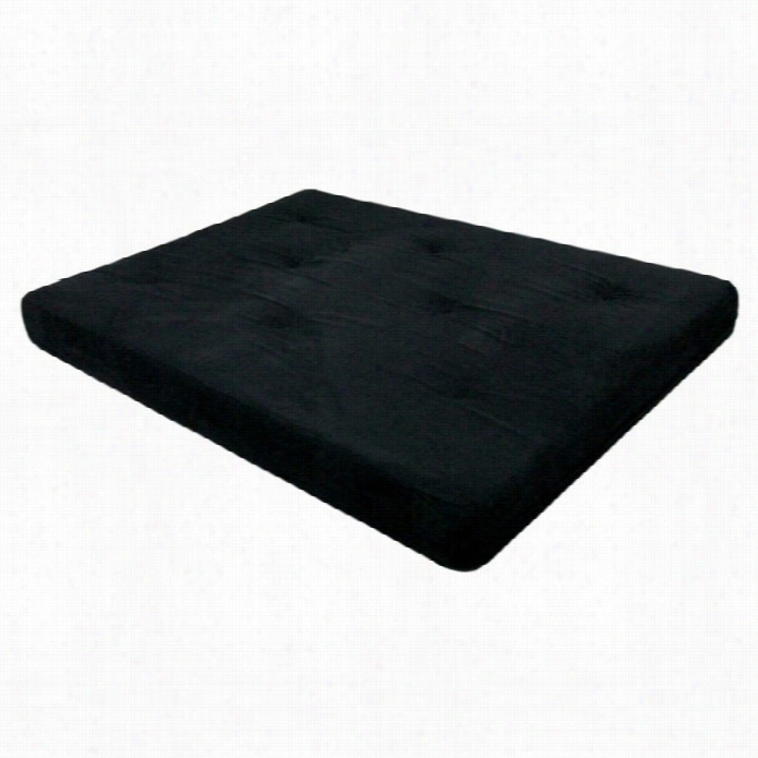 Dhp 8 Coil Full Fugon Microfiber Mattress In Black