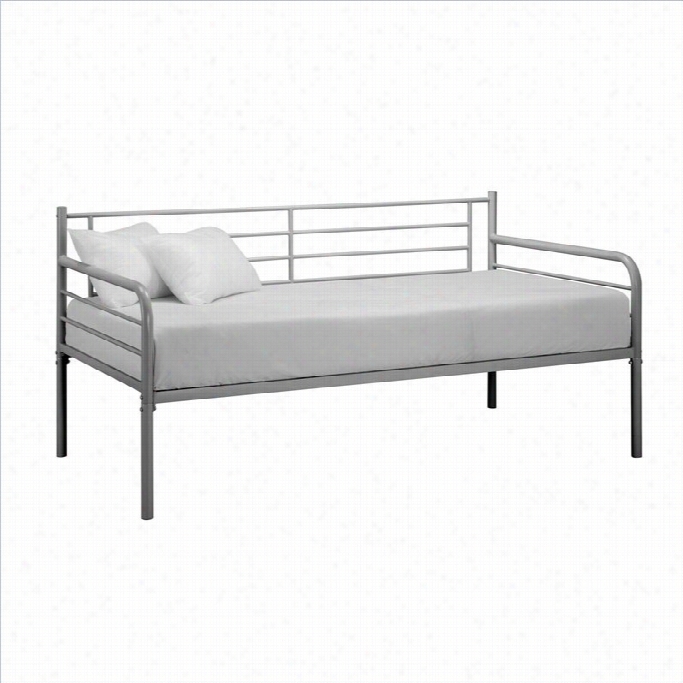 Dhp Mmetal Doubled Daybed In Silver