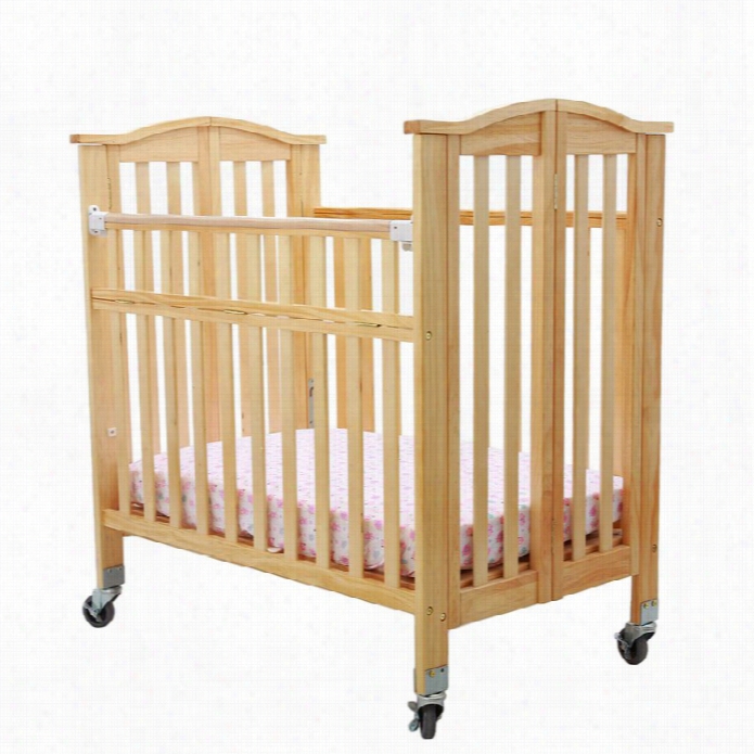 Dream On Me Juno Folding Portable Ultra Convenience Crib In Natural