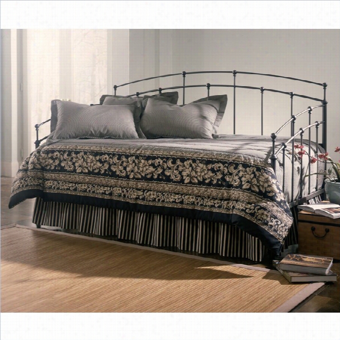 Fashion Bed Fenon Daybed With Link Spring And Trundle In Black Walnut