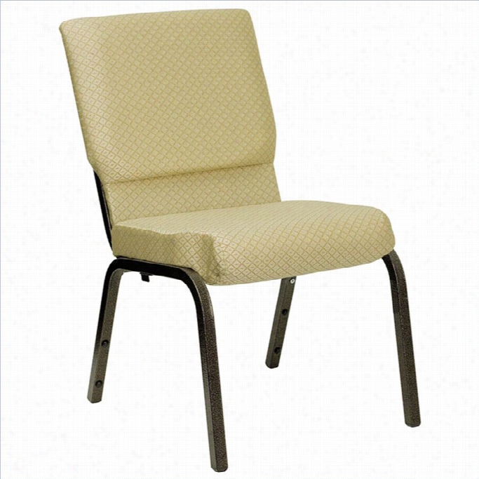 Flash Furniture Hercules Stacking Church Stacking Chair In Beige