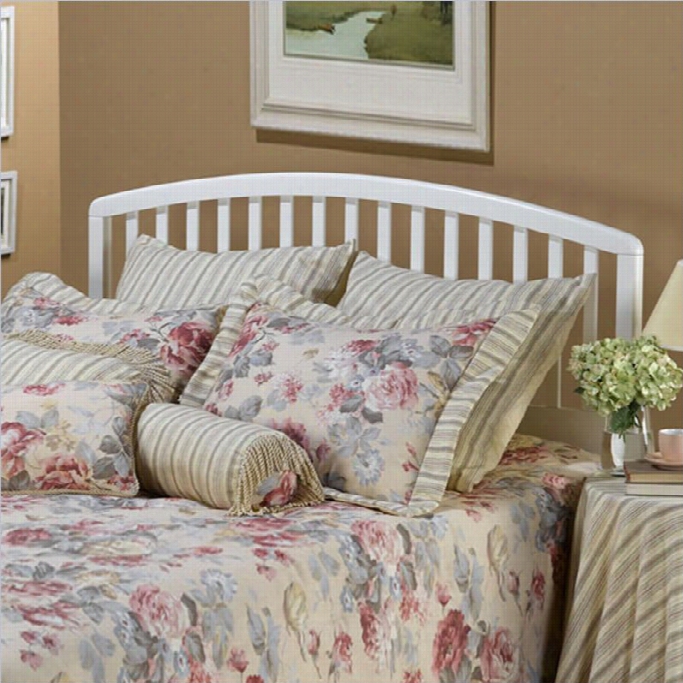 Hillsdale Carolina Slat Headboard In White Finish-twin