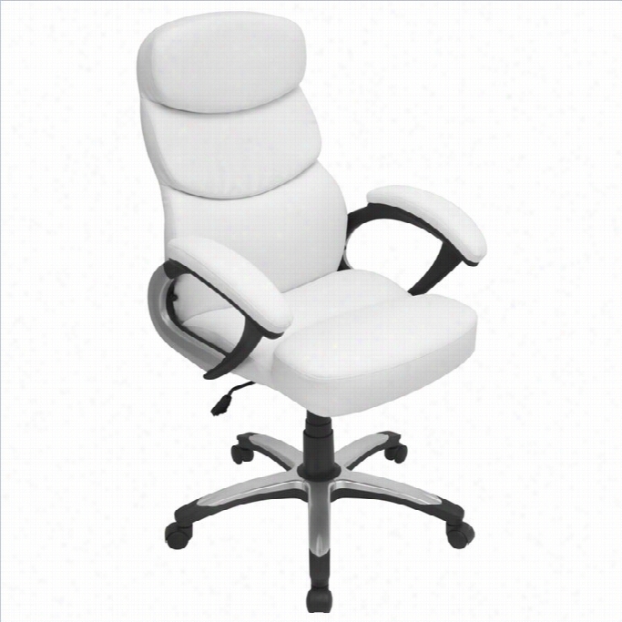 Lumisource Doctorate Office Chair In White