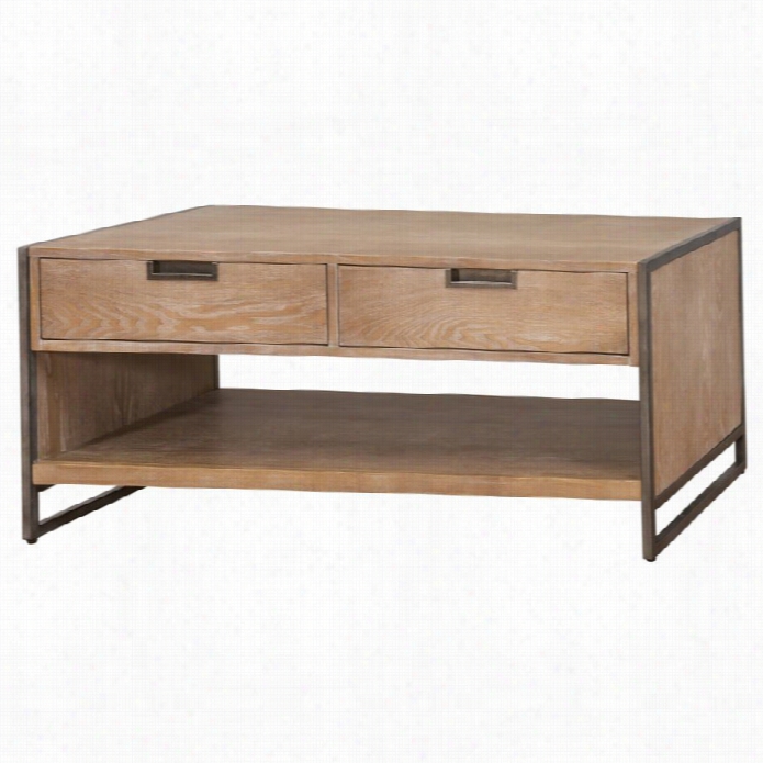 Mar Tin Furniture Belmont Coffee Table In Brushed Ash