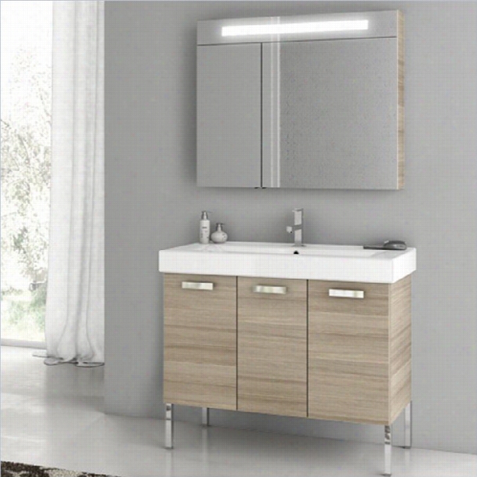 Nameek's Acf Cubical 37 Standing Bathroom Vanity Set In Arch Canapa