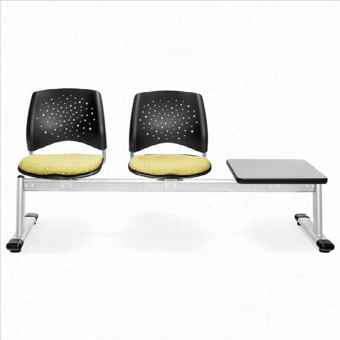 Ofm Star  2 Seats And Stand  In Sprout And Gray