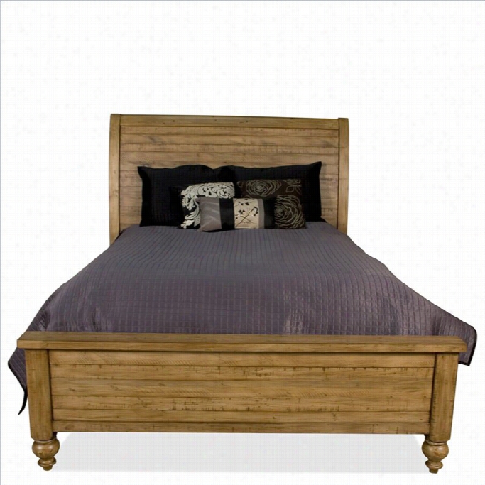 Riverside Furniture Ssummerhill Sleigh Bed Ni Canby Rustic Pine