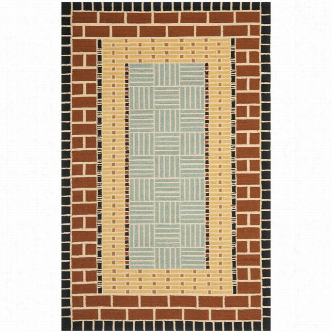 Safavieh Four Saesons Brown Indoor Outdoor Rug - 5' X 8'