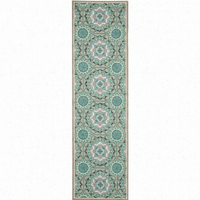 Safaavieh Four Seasons Miny Indoor Outdoor Rug - Runner 2'3 X 6'