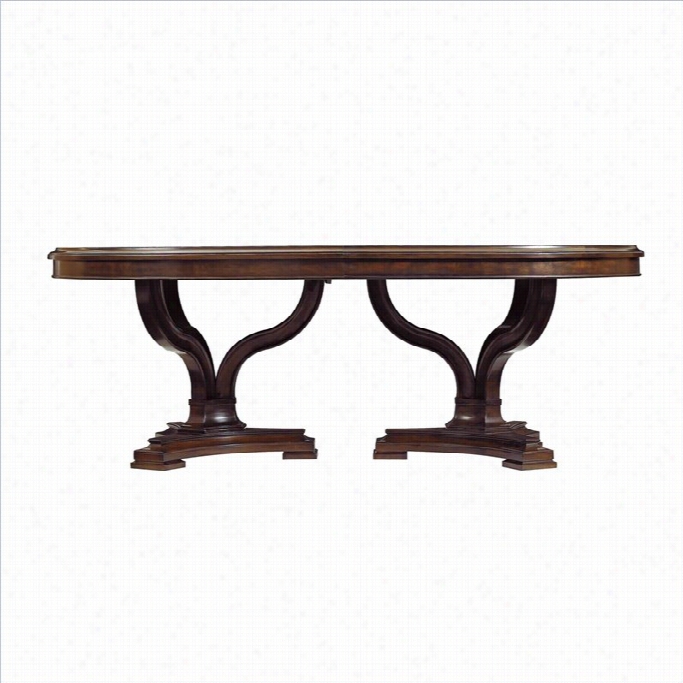 Stanley F Urniture Avalon Heights Art Epoch Pedestal Dining Table In Chelsea