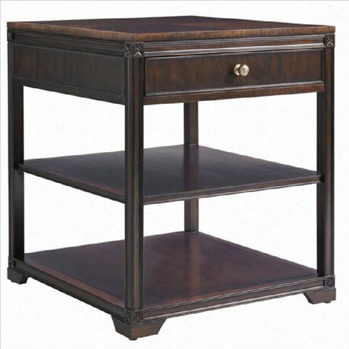 Stanley Furniture Charleston Regency Carolina Termination Table In Classic Mahogany