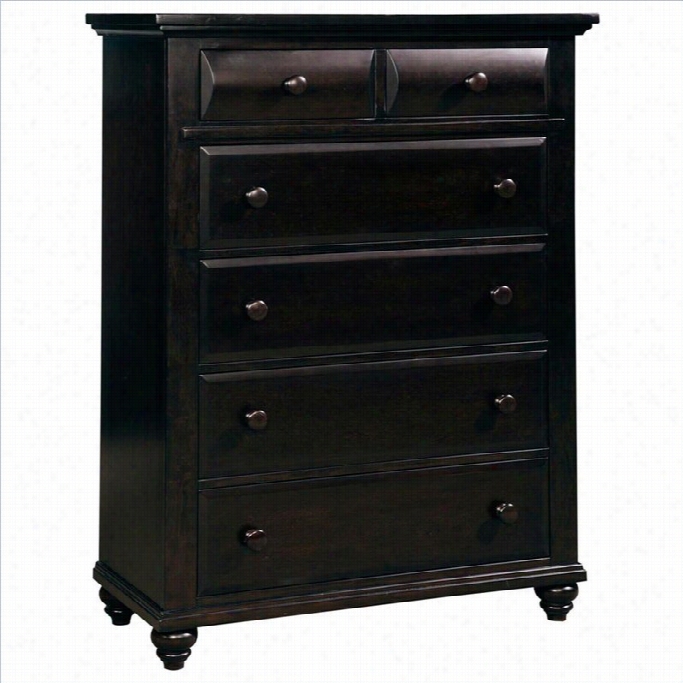 Broyhill Farnsworth Drawer Chest In Inky-black Stain