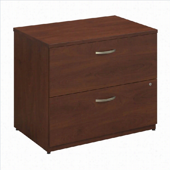 Bush Bbf Series C 36w 2 Drawer Lateral File In Hansen Cherry