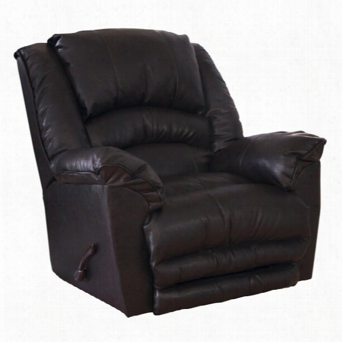 Catnapper Filmore Leaather Rocker Recliner In Godiva