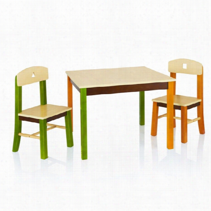 Guidecraft Table And Chaira Set I Nmulti-color