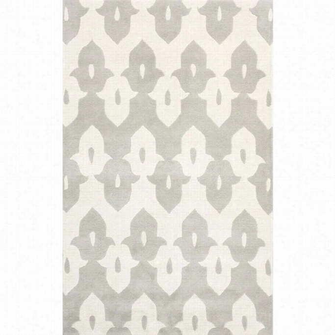 Nuloom 7'' 6 X 9' 6 Hand Tuftrd Palazzo Rug In Gray Ish Tan