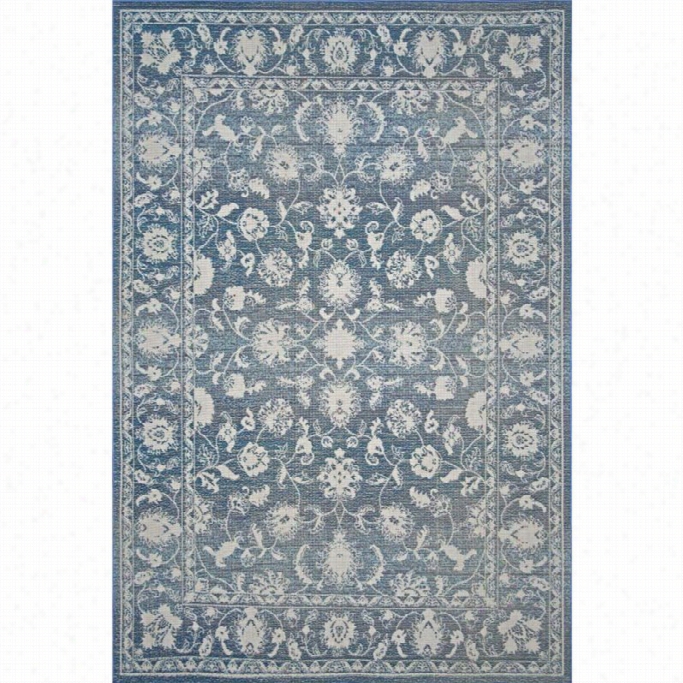 Nuloom 8' 10 X 11' 10 Indoor And Outdoor Pridgen Rug In Blue