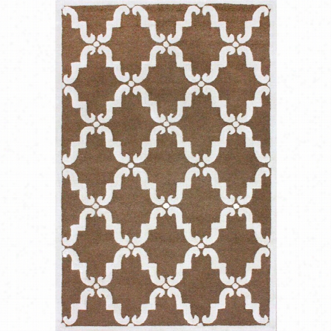 Nuloom 9' X 12' Hand Tufted Divinarug In Brown