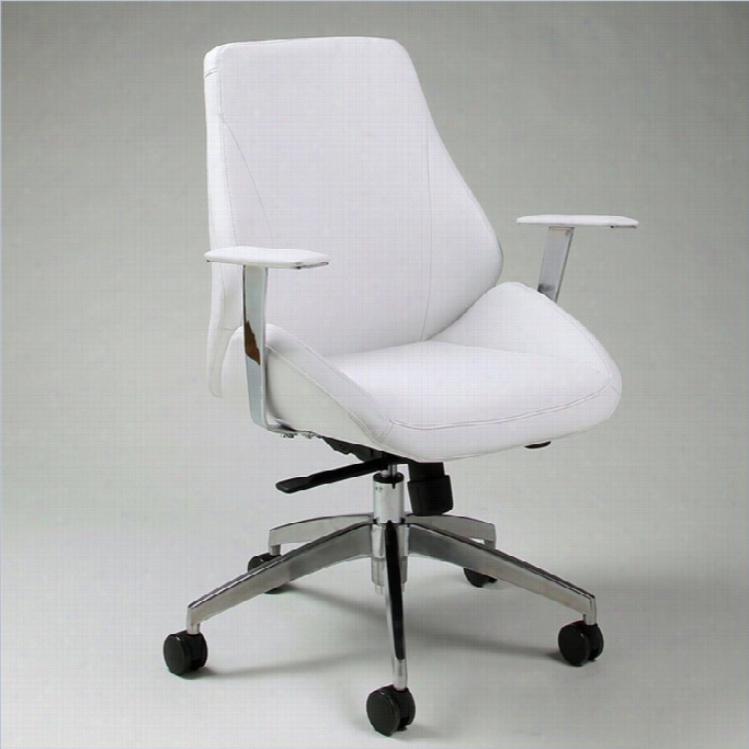 Passtel Furniture Isobella Office Chair In Ivory