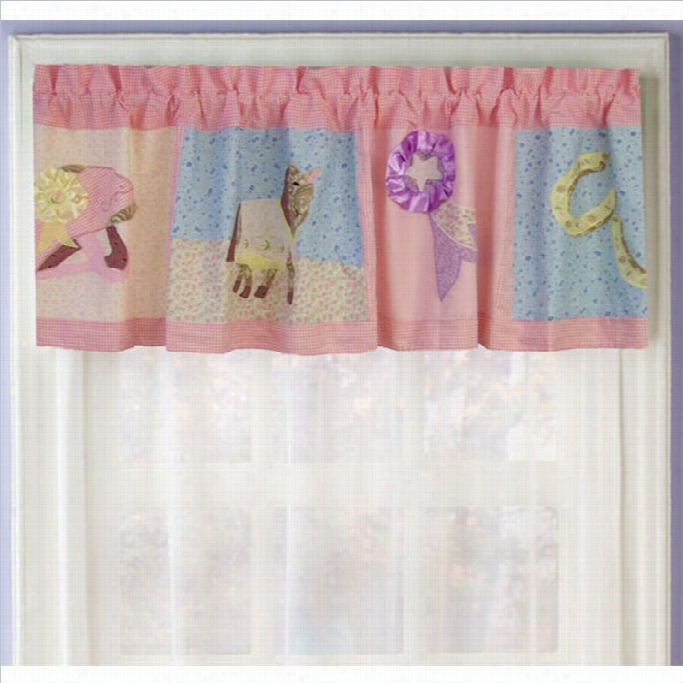 Pem America Giddy Up Multicolor Window Valance