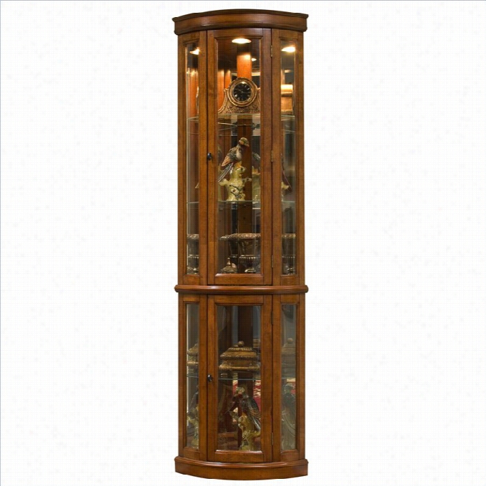 Pulaski Edwardian Ii Corner Curio