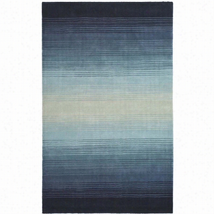 Safavieh Marthha Stewart Bluee Contemporary Rug - 4' X 6'