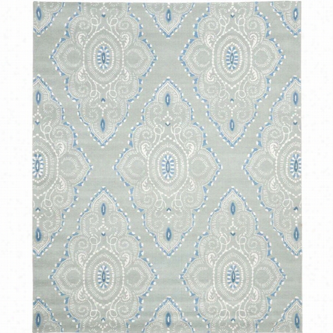 Safavieh Wyndham Blue Contemporary Rug - 10' X 14'