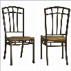 Home Styles Oak Hill Dining Chairs Pair in Oak