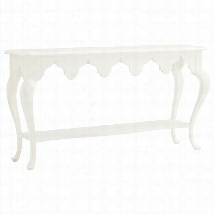 Tommy Bahama Home Ivory Key Gunners Ree Console Table In Whie