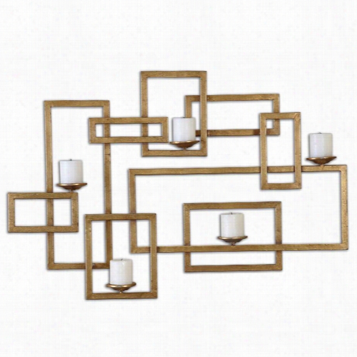 Uttermost Brighton Gold Wall Sconce