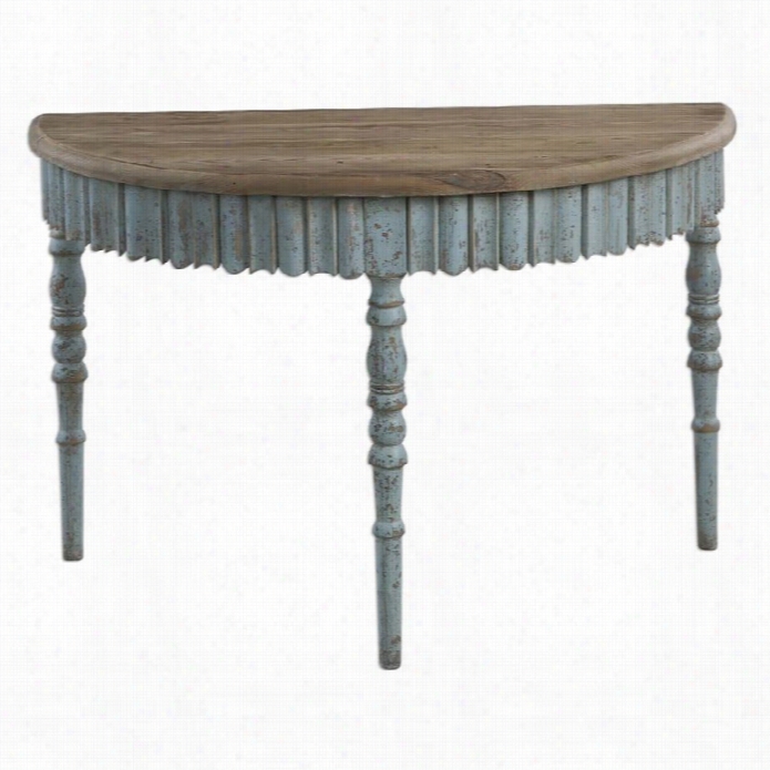 Uttermost Seamus Wood Console Table