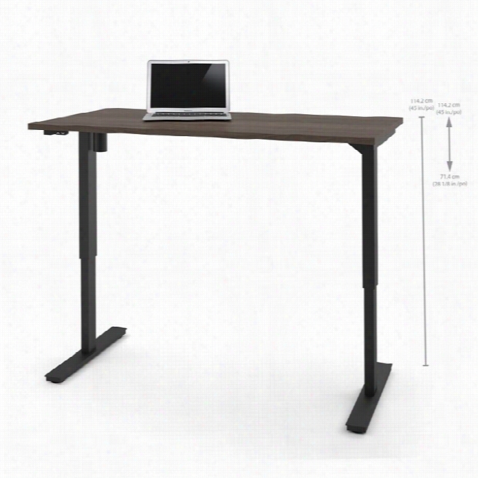 Bestar 30 X 60 Power Adjustable Standing Desk In Antigua