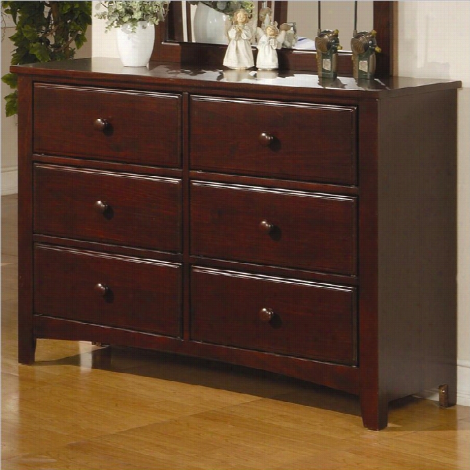 Coaster Parker Dresser In Caappucino