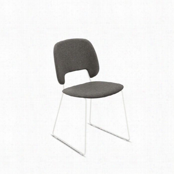 Domitalia Traftic 18.5x21.25 Tsacking Chair In Flirt Brown And White