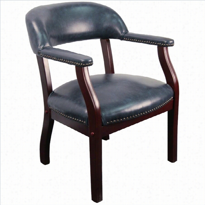 Flashfurniture Voluptuous Conference Guest Chair In Navy