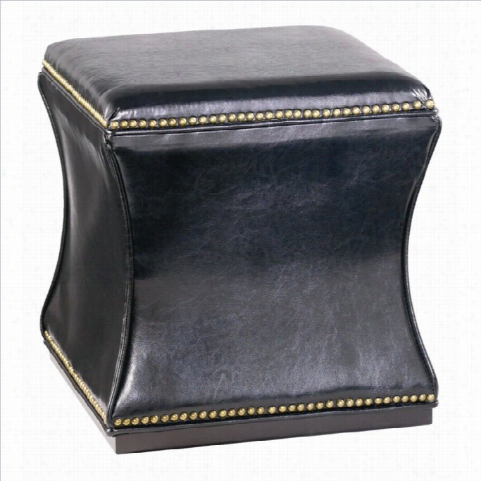 Hammary Hidden Treasures Storage Cube In Blacl